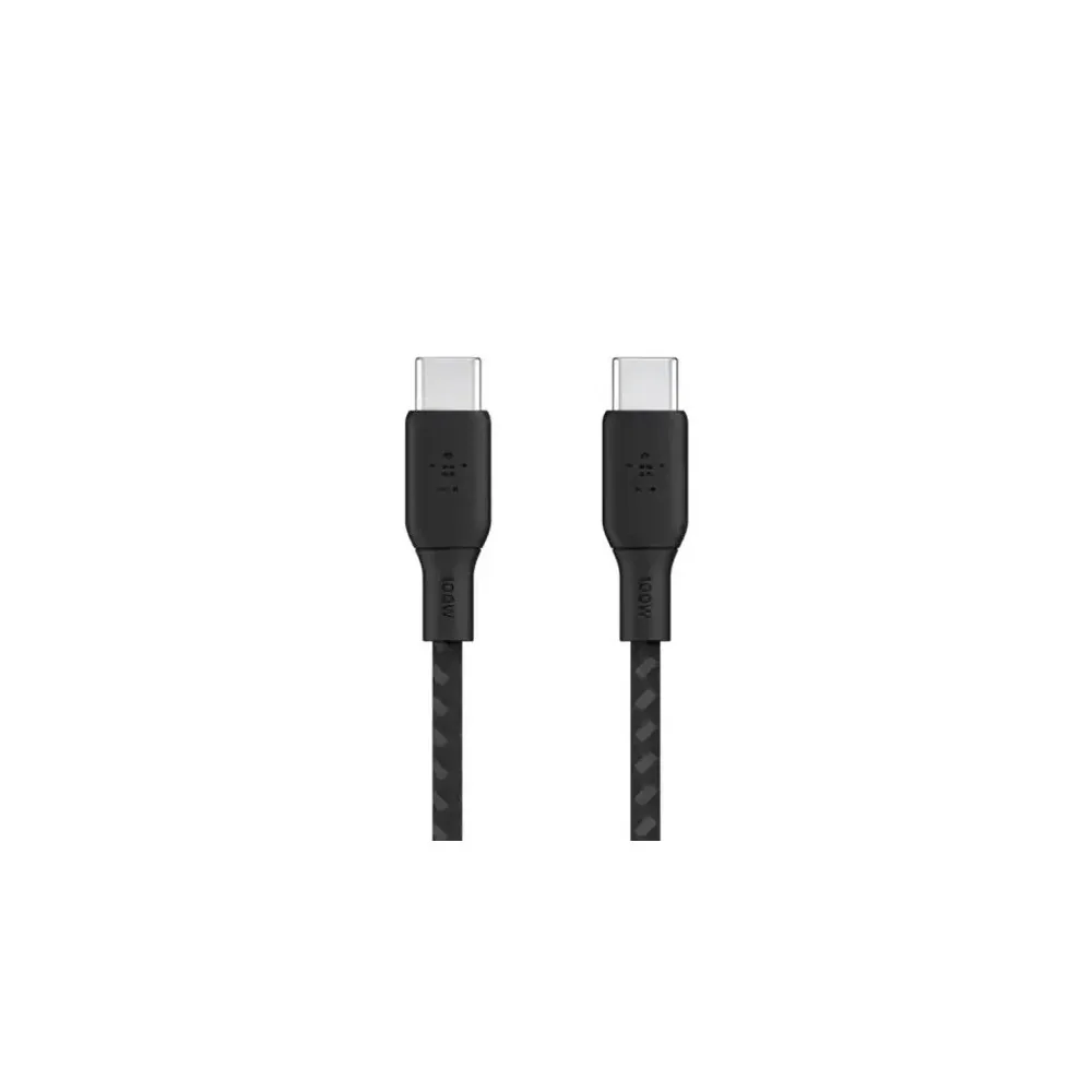 Cable fast Belkin USB-C vers USB-C 100W - Noir 2
