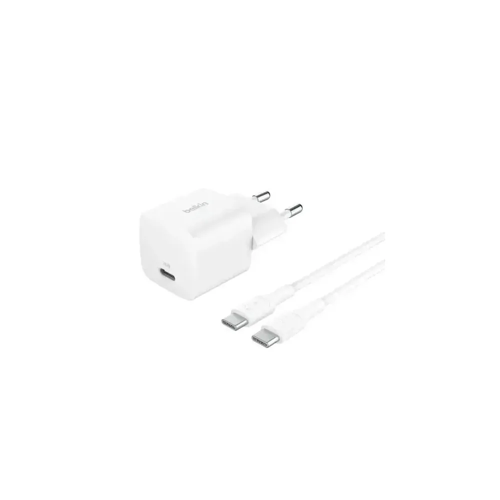 Chargeur 25W avec Cable USB-C vers USB-C - Belkin