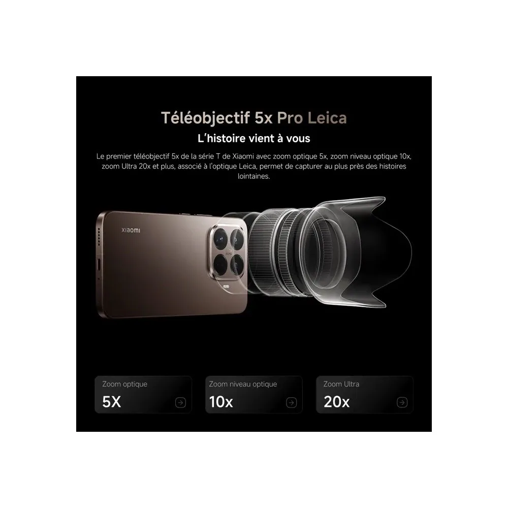 XIAOMI - 15T Pro - 12 Go RAM - 256 Go - Écran 6,83'' 144 Hz 2