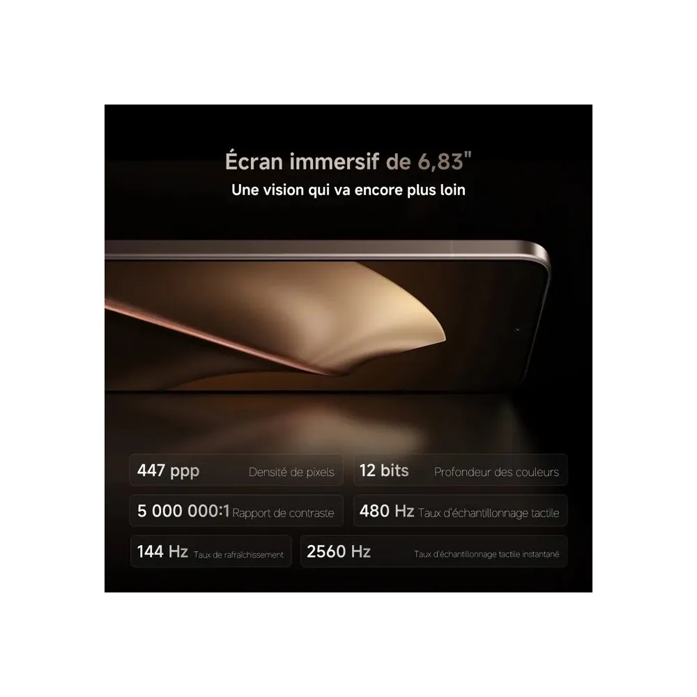 XIAOMI - 15T Pro - 12 Go RAM - 256 Go - Écran 6,83'' 144 Hz 5