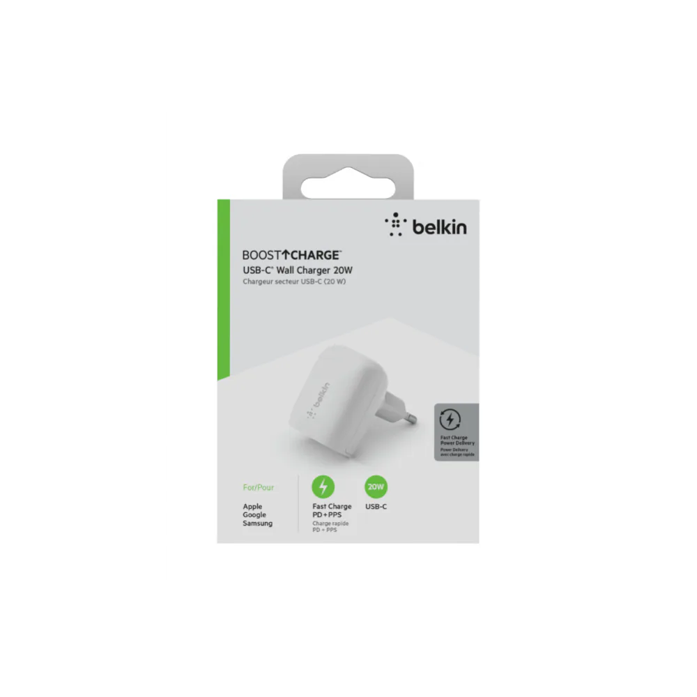 Chargeur USB-C Belkin 20 W 2