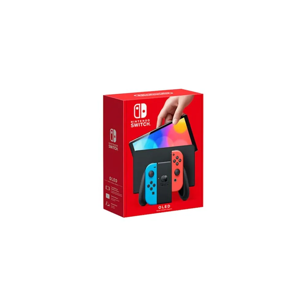 Nintendo Switch Oled - Bleu et Rouge 7 Pouces ,64GB