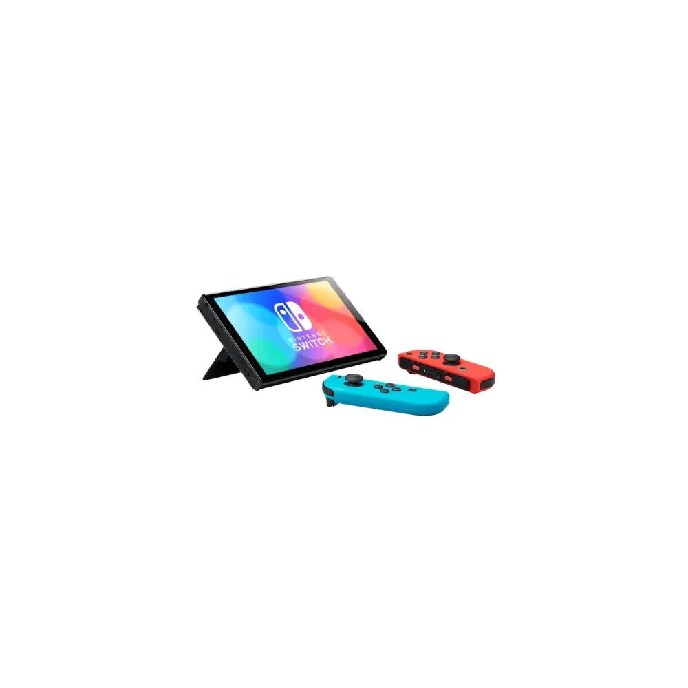 Nintendo Switch Oled - Bleu et Rouge 7 Pouces ,64GB 3