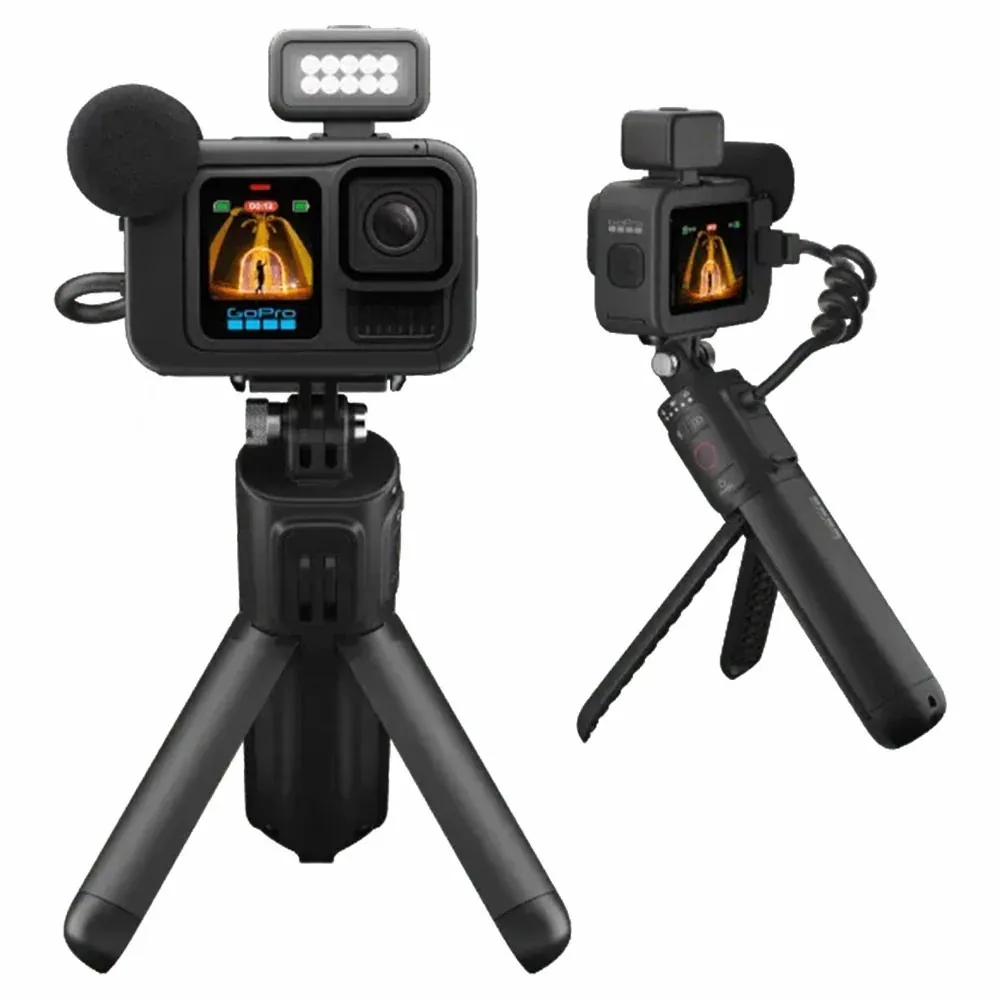 GoPro HERO13 Black Creator Edition, Caméra vidéo d'action 1 MP avec prise Volta, Media Mod, Light Mod