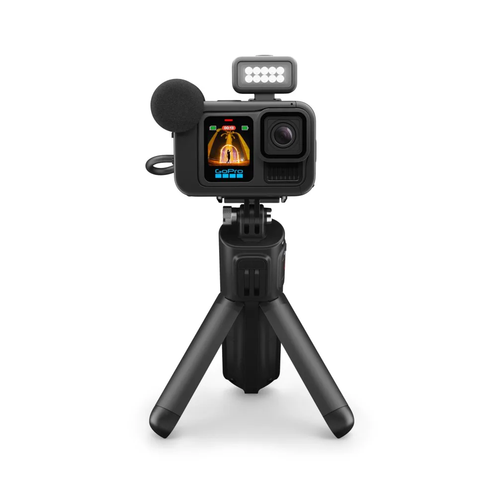GoPro HERO13 Black Creator Edition, Caméra vidéo d'action 1 MP avec prise Volta, Media Mod, Light Mod 3