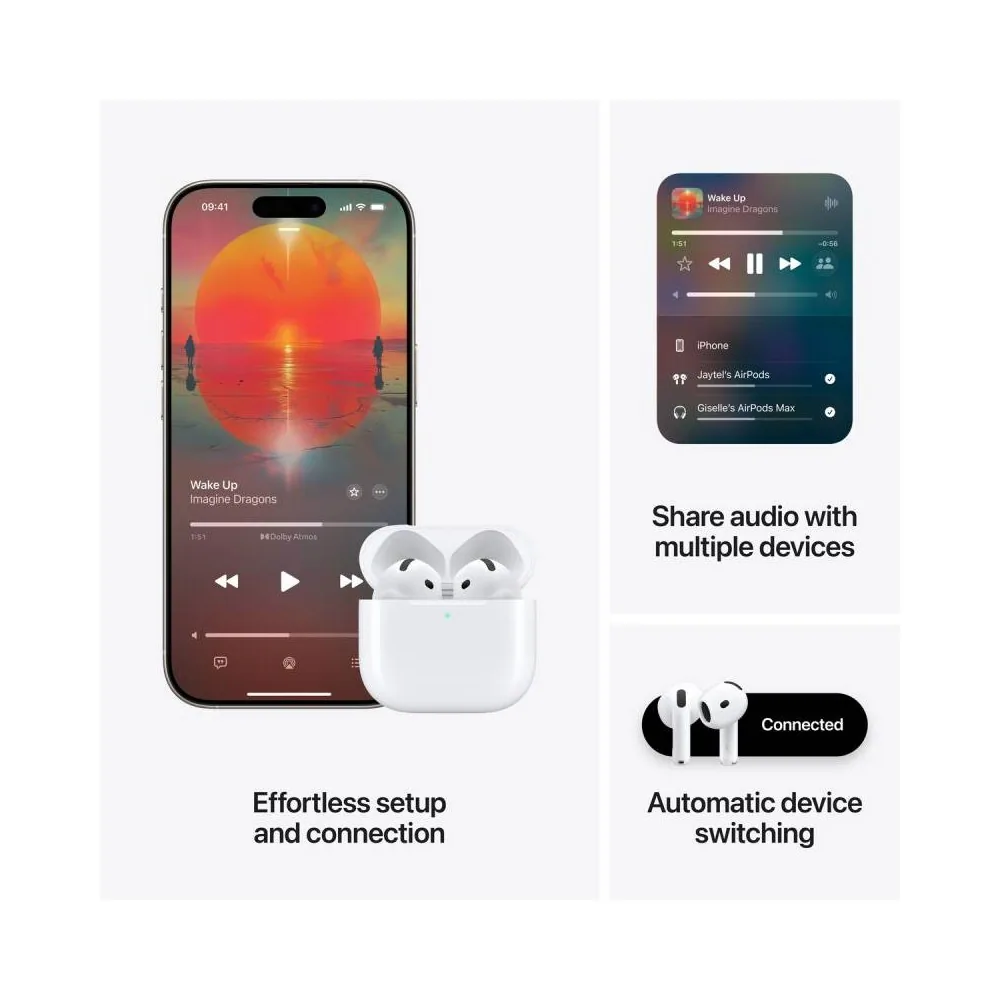 Airpods Apple 4 ANC - Blanc 3