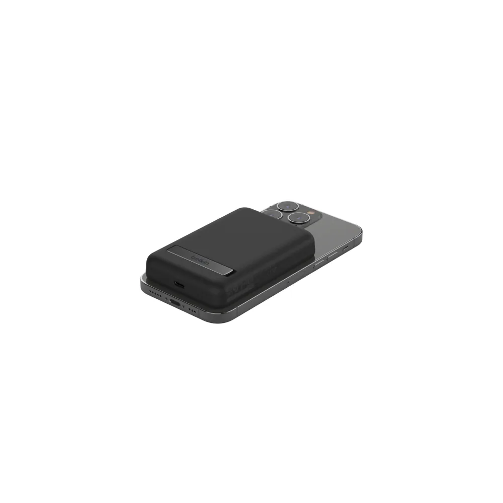 Power Bank Belkin BOOSTCHARGE Magnétique 5K Avec Support - Black 4