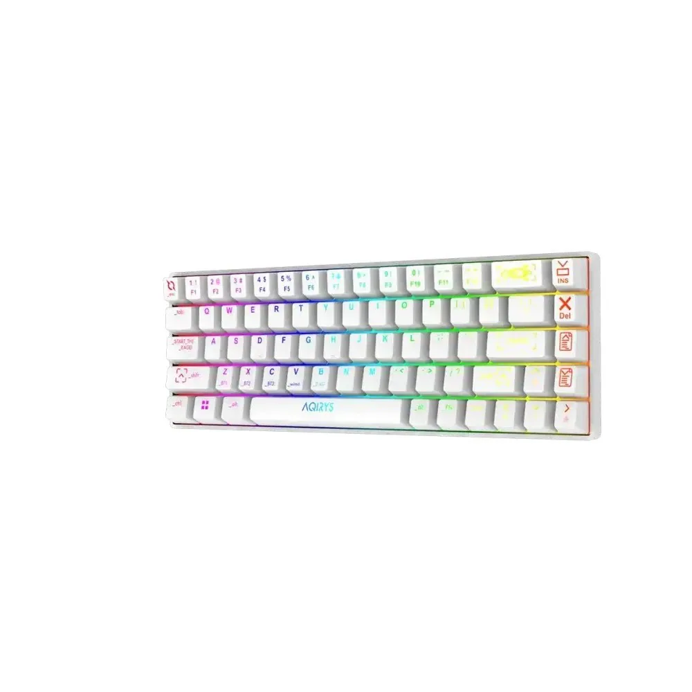 Clavier Gamer Mécanique AQIRYS MIRA RGB - Blanc 4