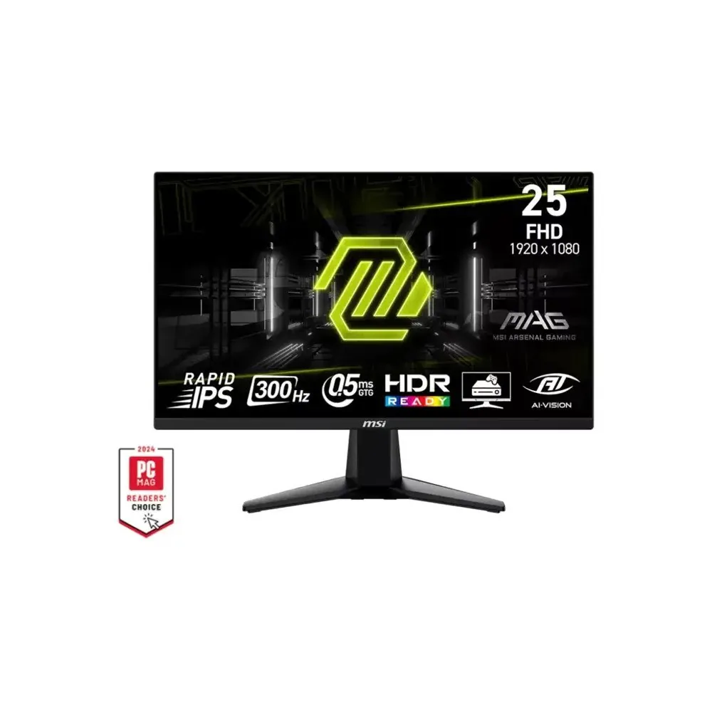 Ecran Gaming MSI MAG 255XF 24.5'' Full HD Fast IPS 300Hz 4