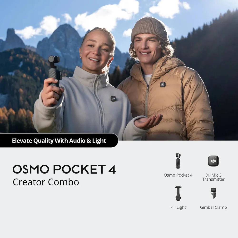 Osmo Pocket 4 Creator Combo 2