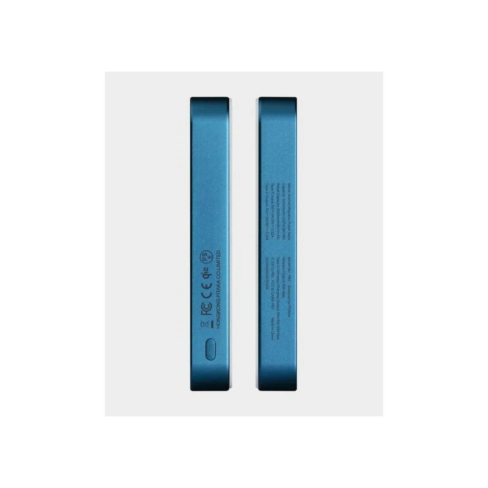 🔋 PITAKA Power Bank – 10000mAh – Lucid Blue 3