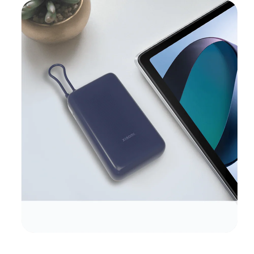 Power Bank Xiaomi 33W 20000mAh Câble Intégré 3