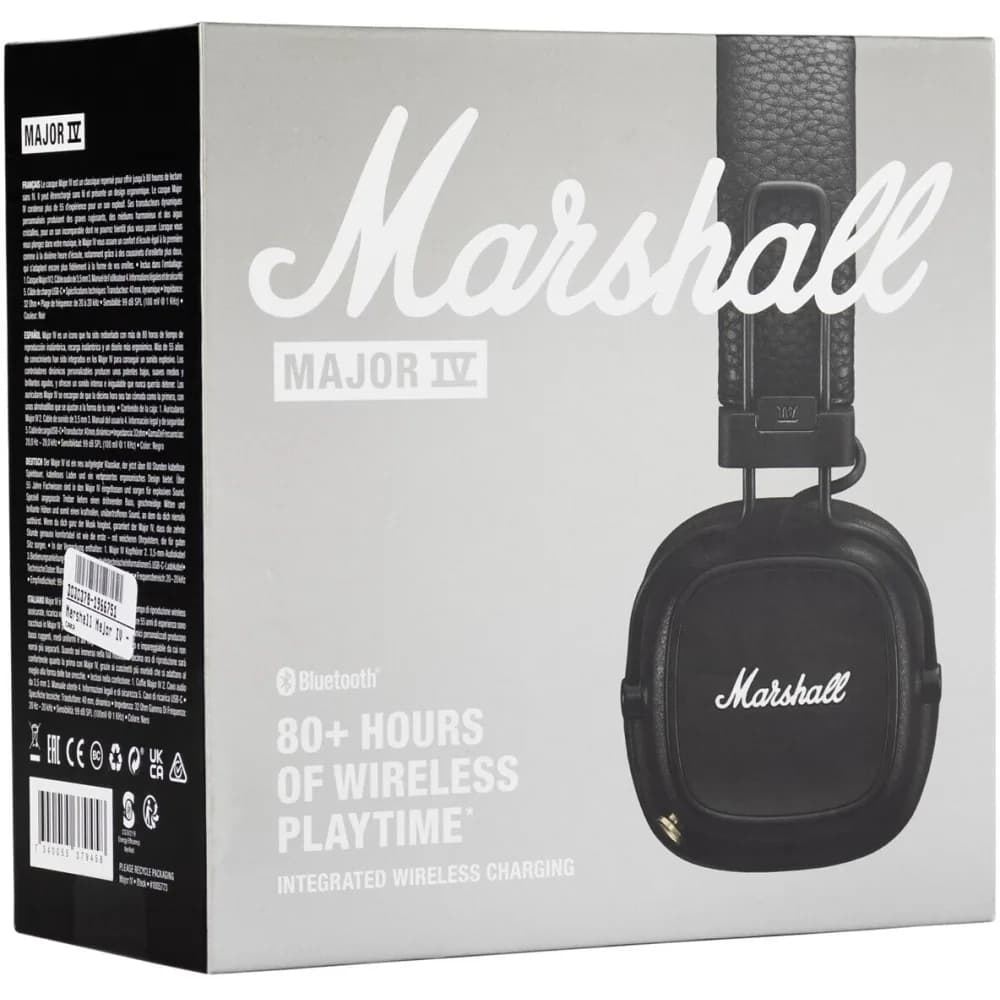 Casque Sans Fil MARSHALL Major IV 1005773 - Noir